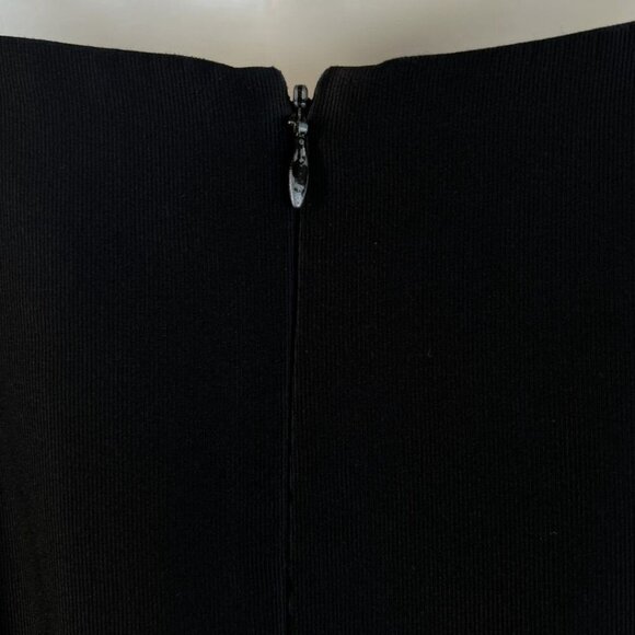 Nha Khanh Black Soft Pink Hi-Lo Formal Gown $890 - Picture 13 of 16